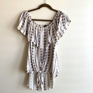 Off the shoulder top